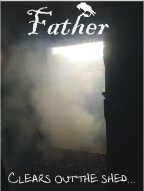 Father clears out the shed